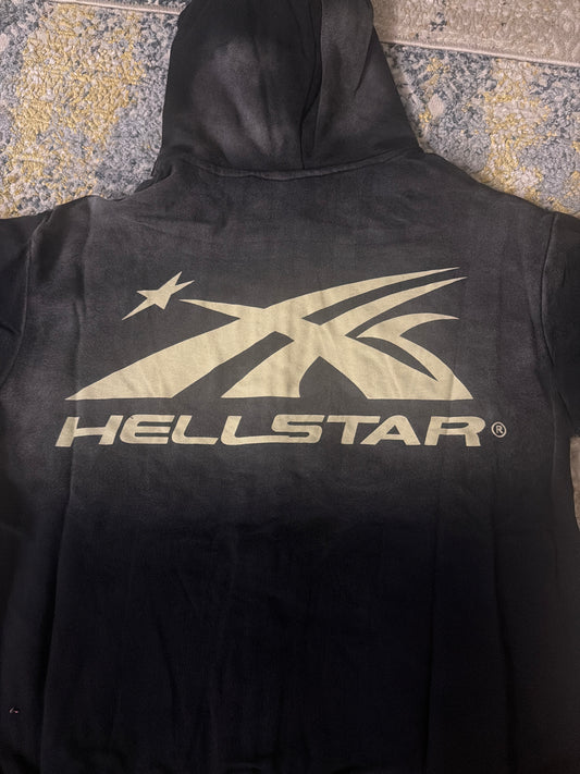 Black hellstar zip up