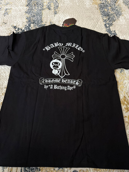 Chrome x Bape tee