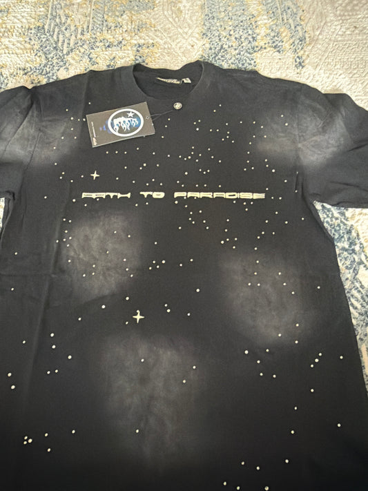 Black creamish rhinestone