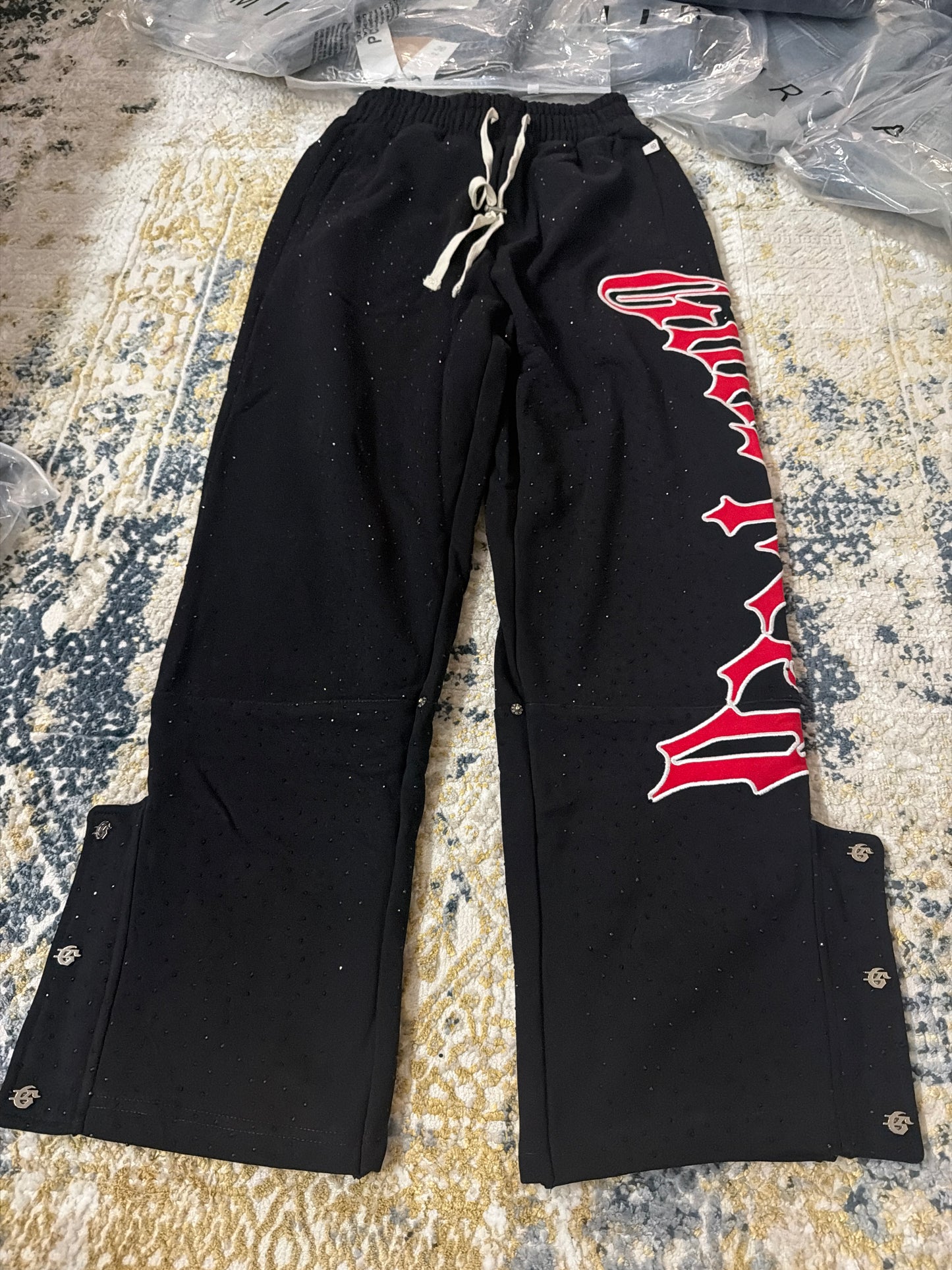 Godspeed rhinestone sweats