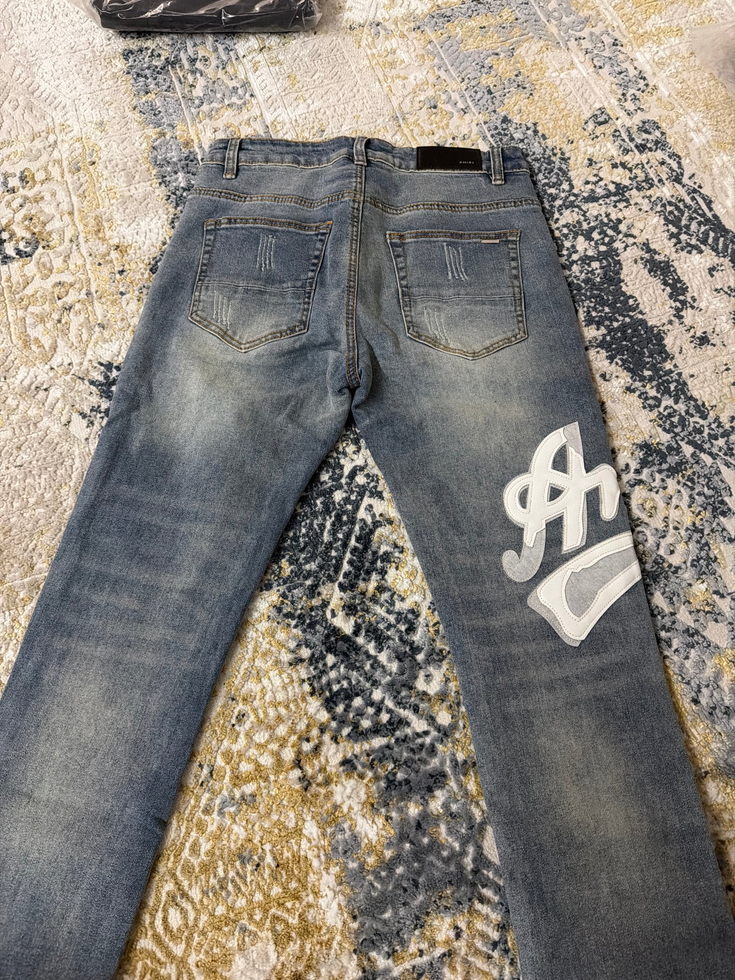 Dark blue Amiri jeans