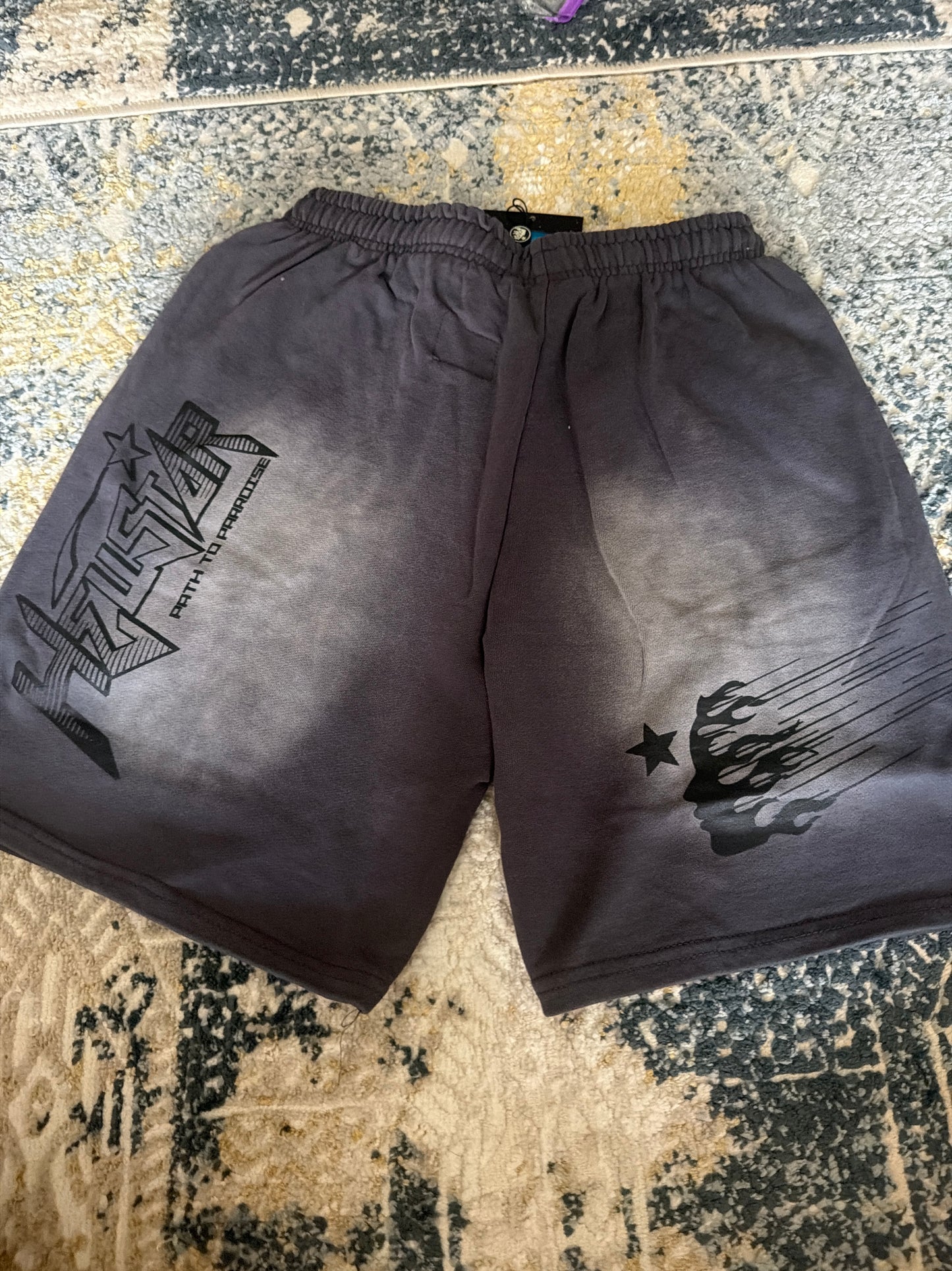 Purple hellstar shorts