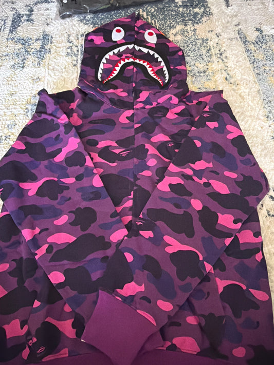 Purple Bape sweater
