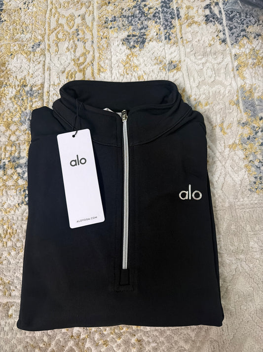 Black alo quarter zip