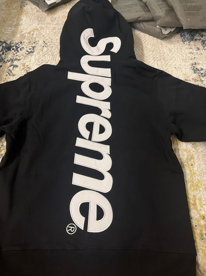 Black supreme hoodie