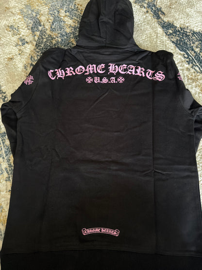 Black chrome hoodie