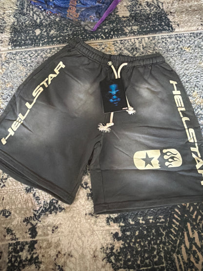 Grey hellstar shorts