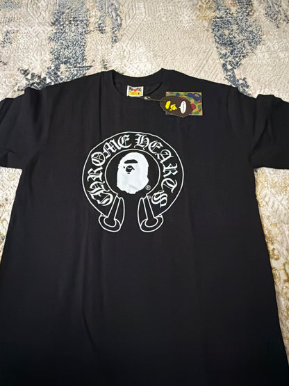 Chrome x Bape tee