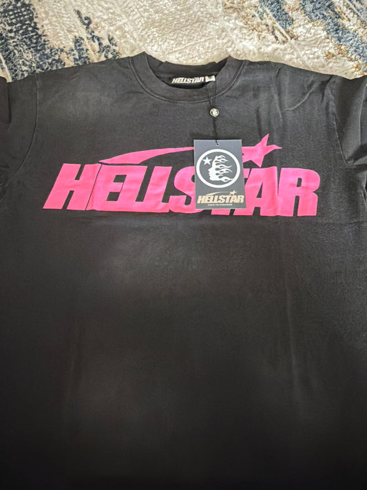Black on pink hellstar