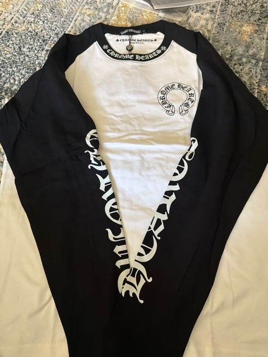 White chrome long sleeve