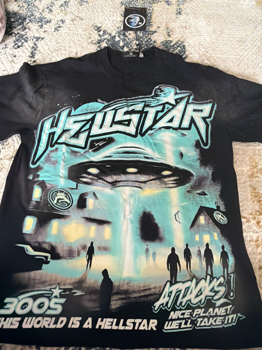 Black/blue hellstar