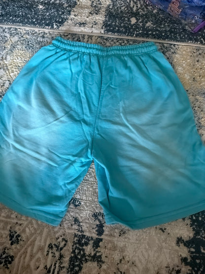 Blue hellstar shorts