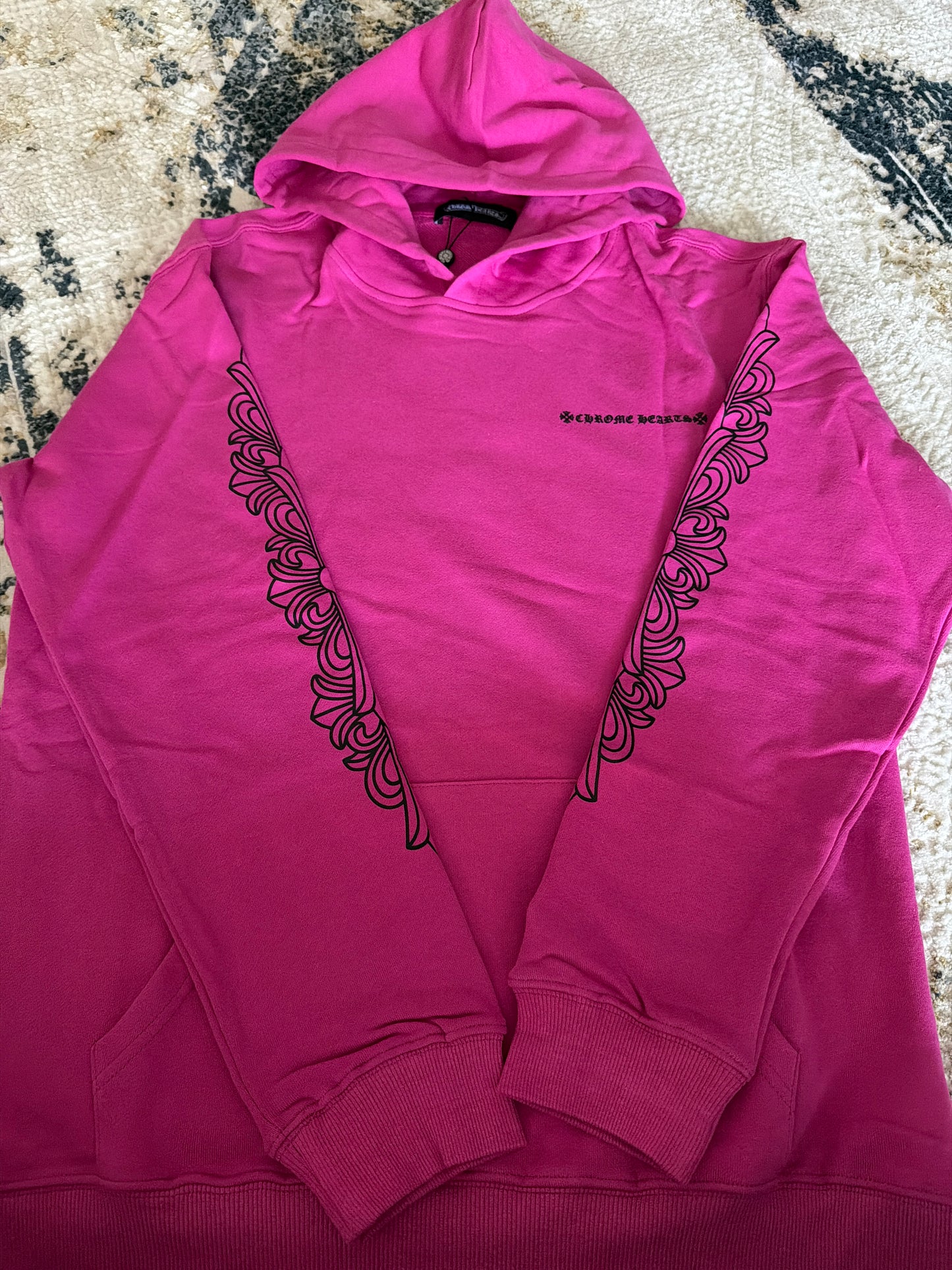 Purple chrome hoodie