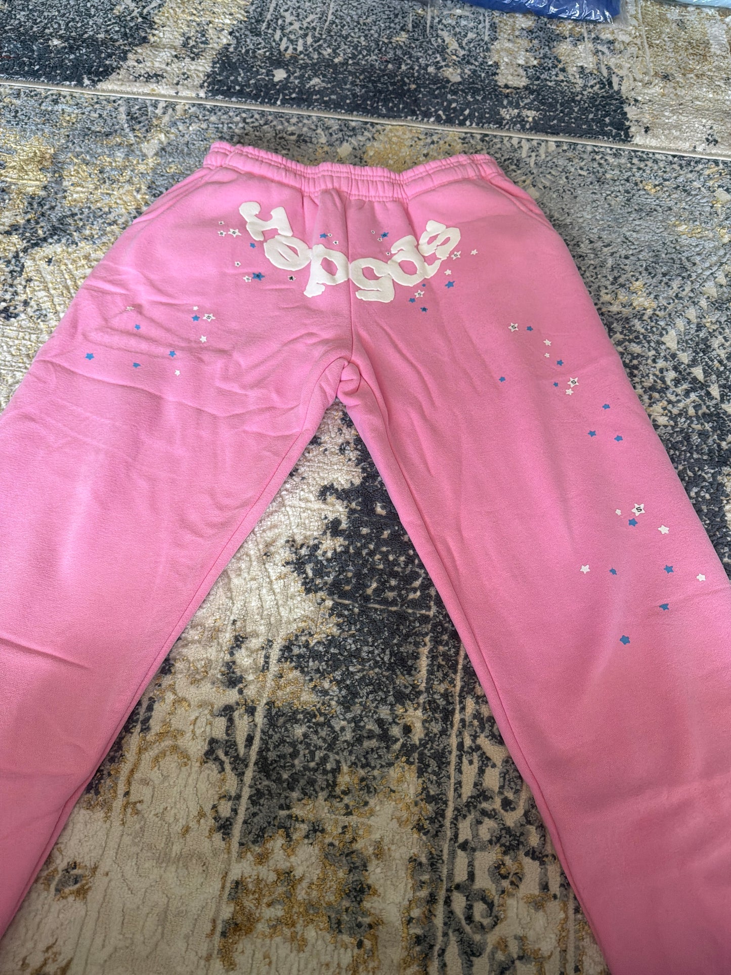 Pink sp5der sweats