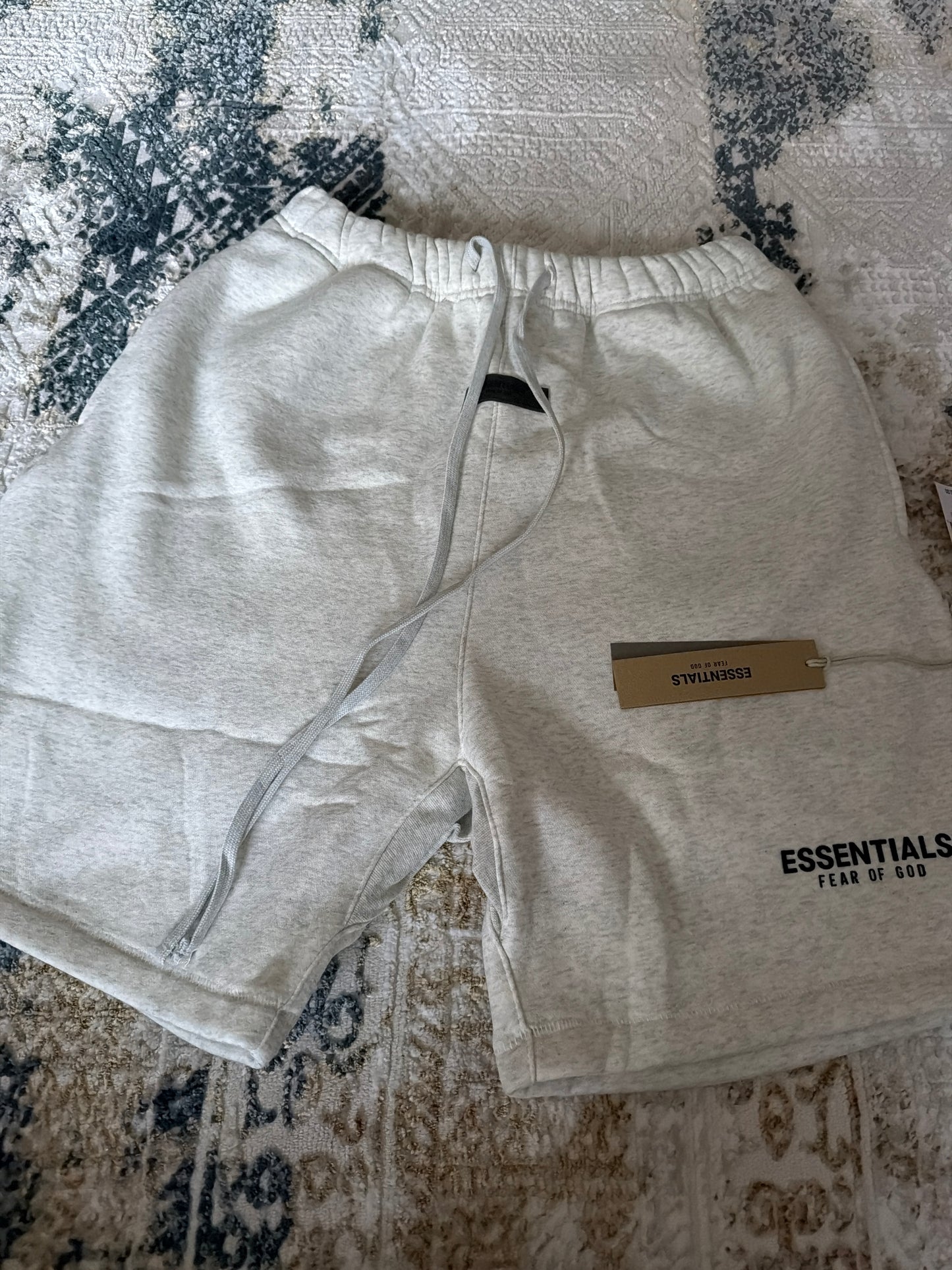 Light oatmeal shorts