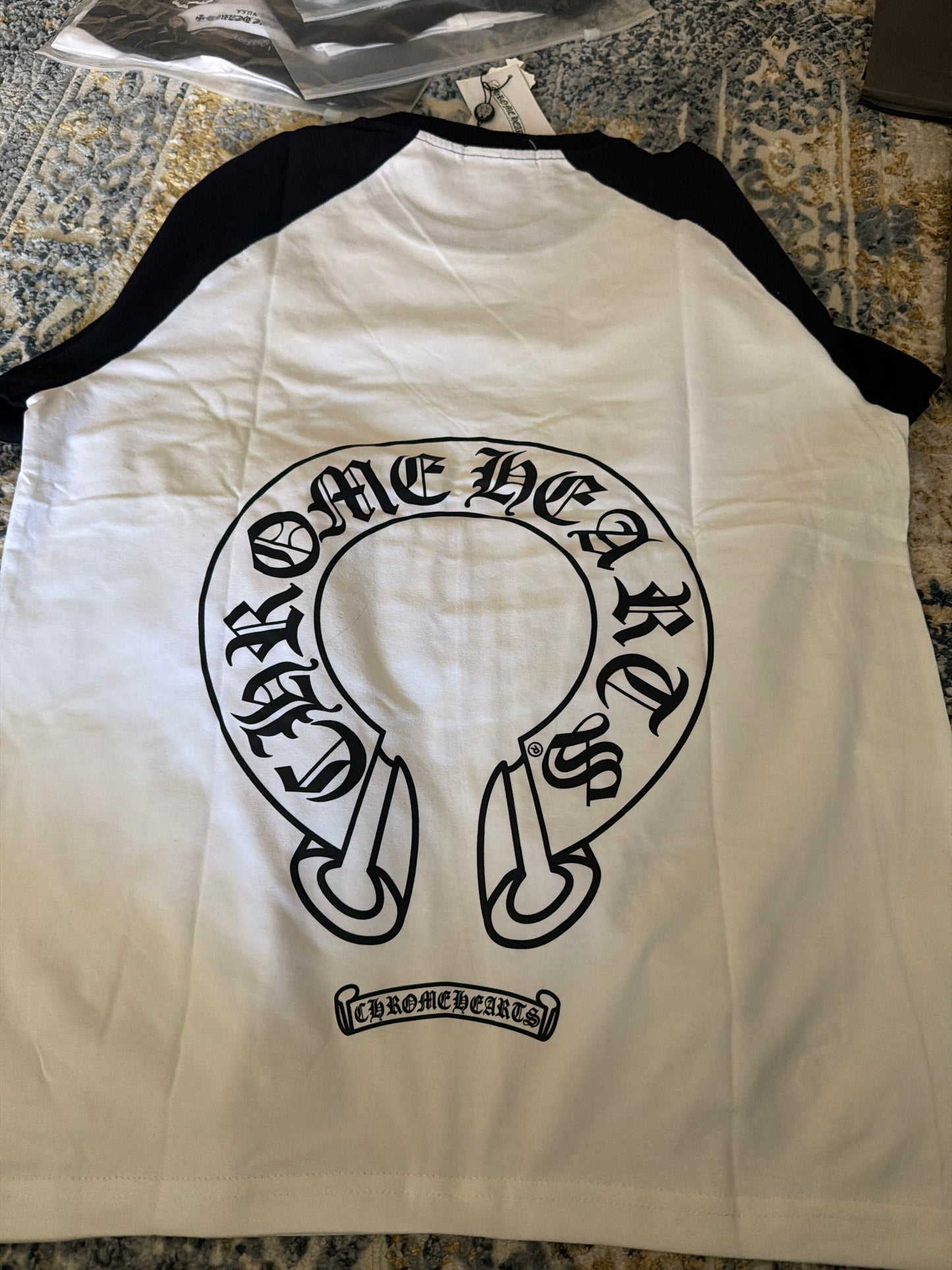 White chrome long sleeve