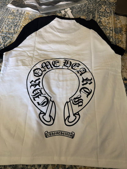 White chrome long sleeve