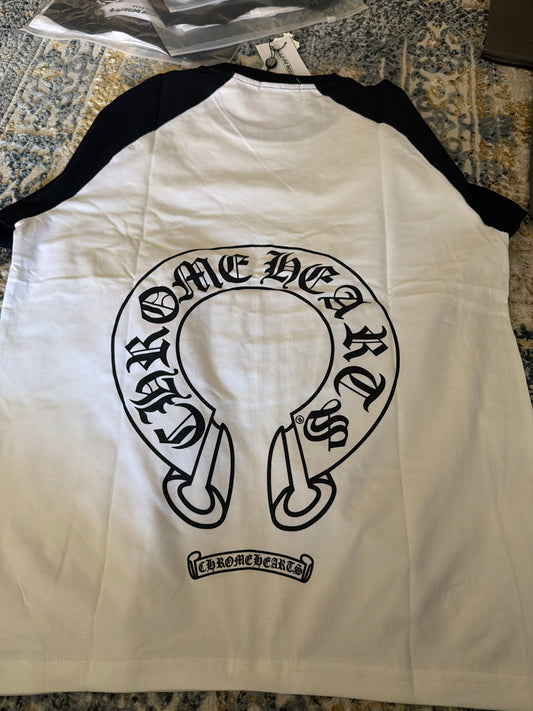 White chrome long sleeve