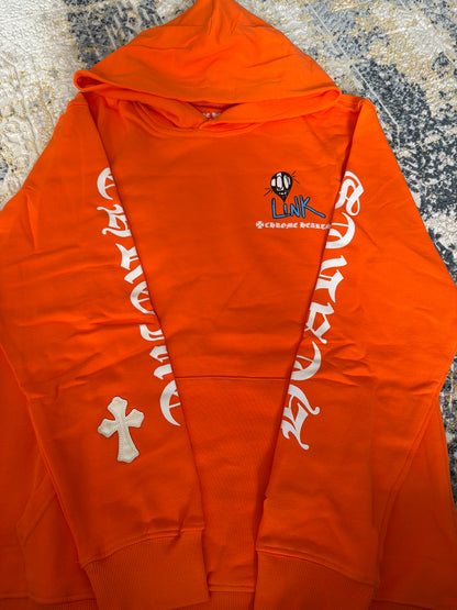 Orange chrome hoodie
