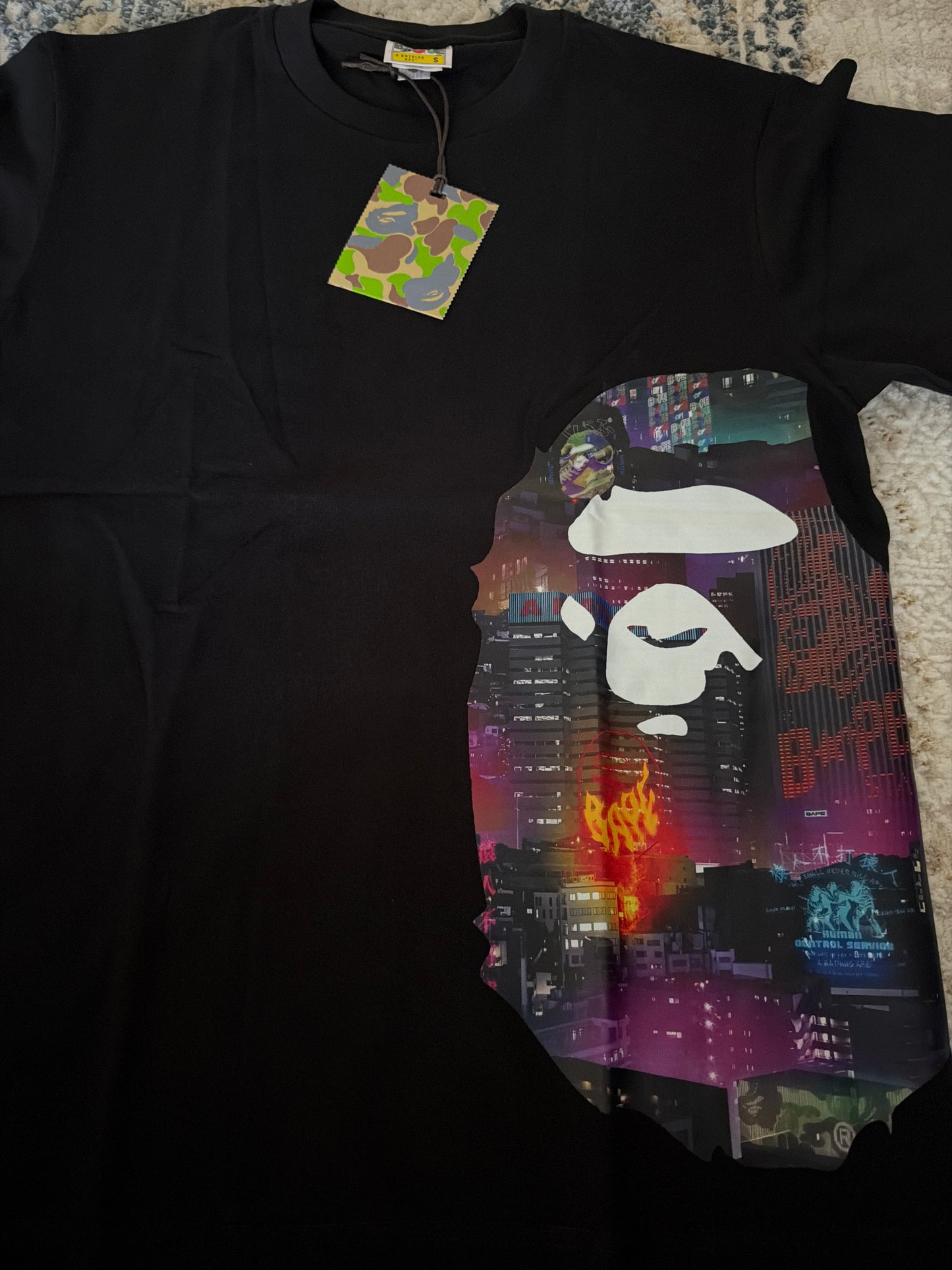 Purple Bape tee