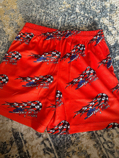 Orange stay fast ee shorts