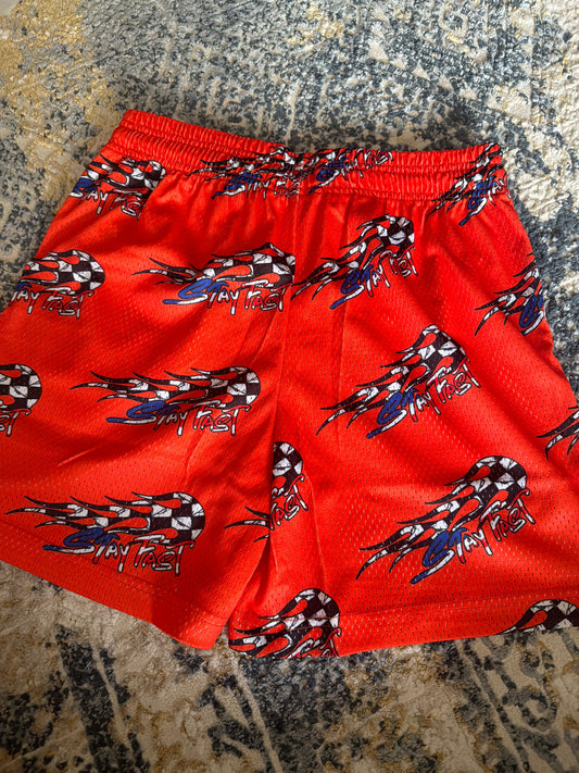 Orange stay fast ee shorts