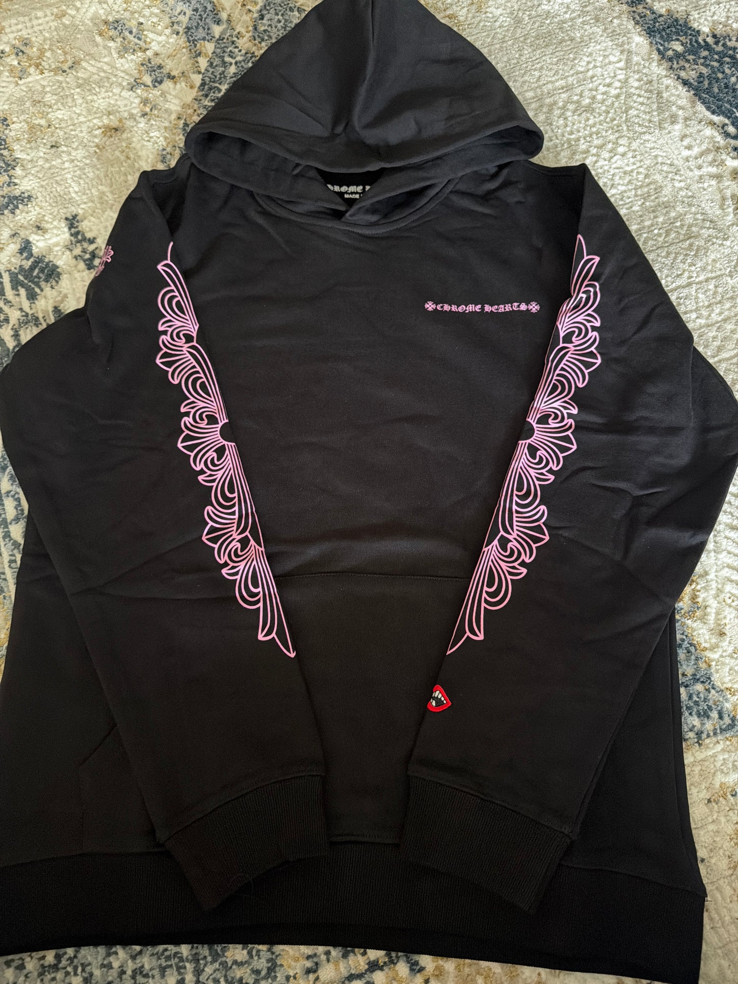 Black chrome hoodie