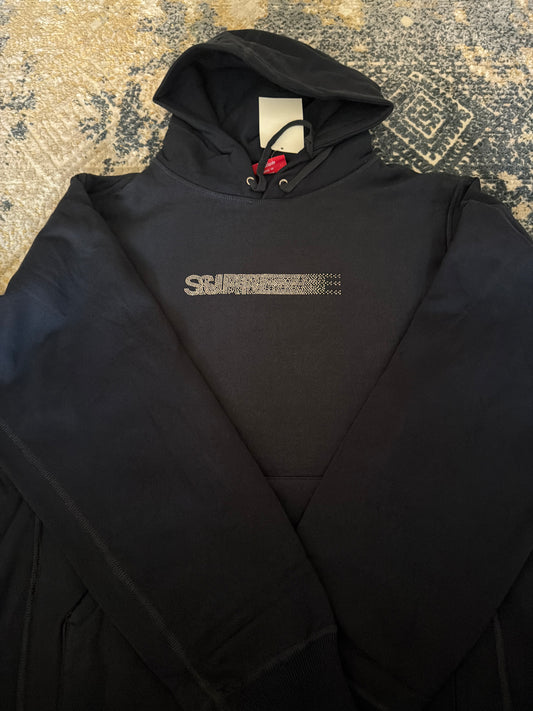 Black supreme hoodie