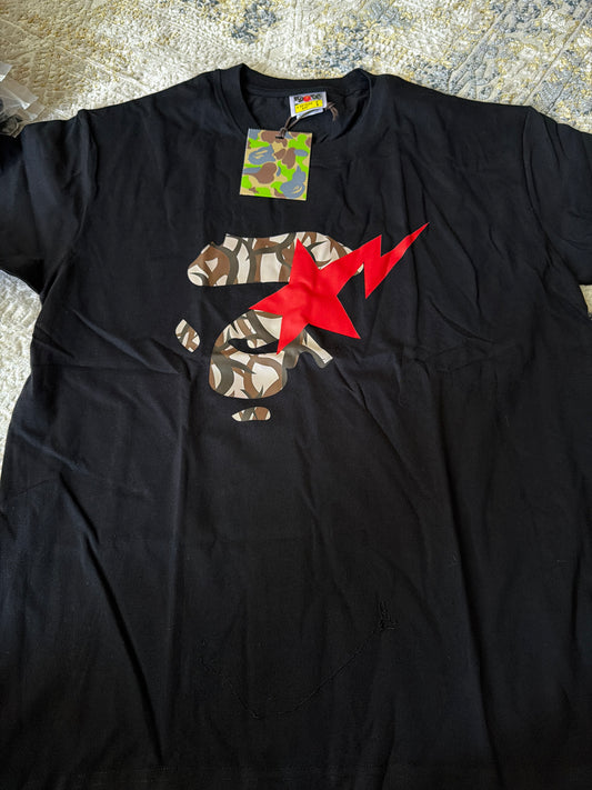Black/red Bape
