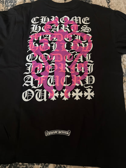 Black on white chrome long sleeve