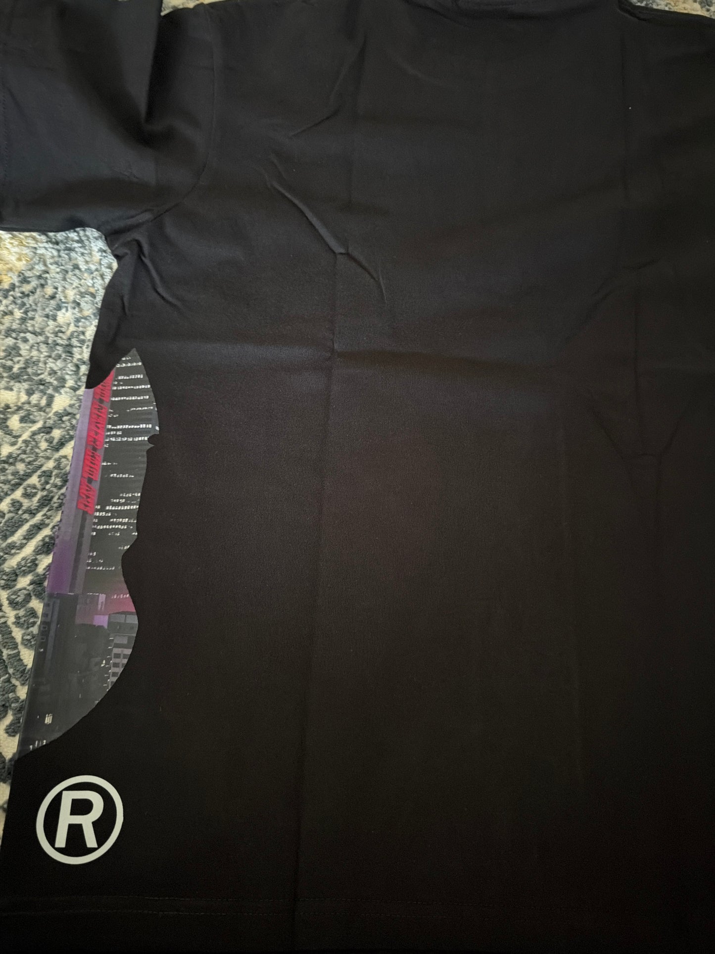 Purple Bape tee