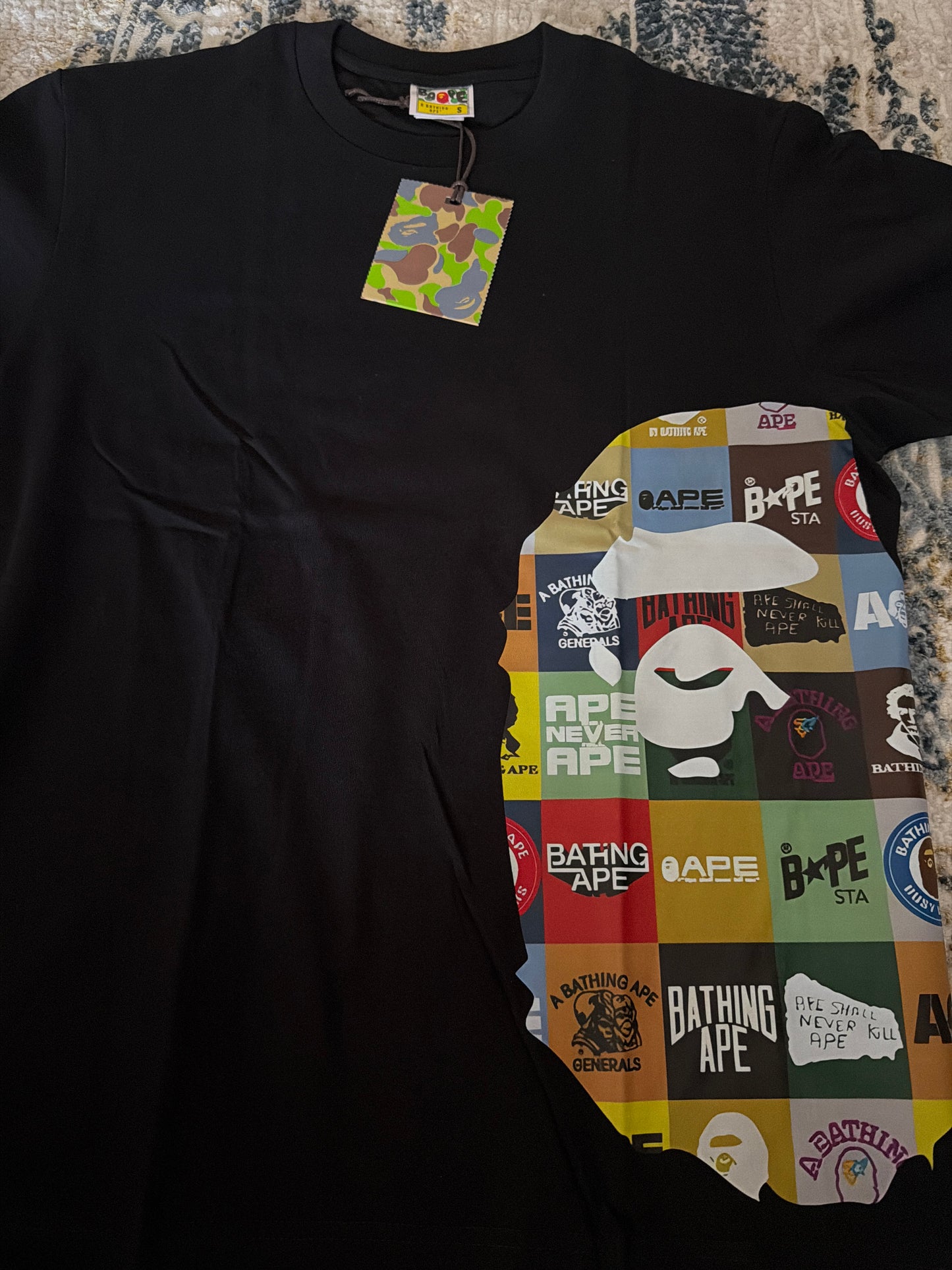 Multicolor Bape tee