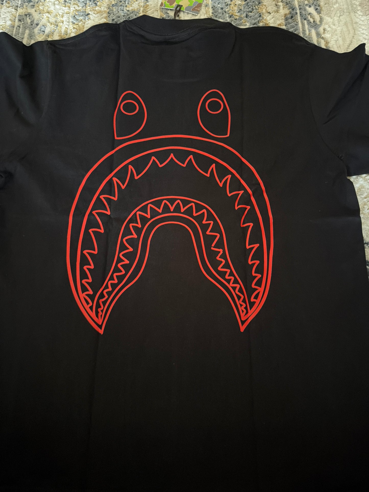Red face Bape tee