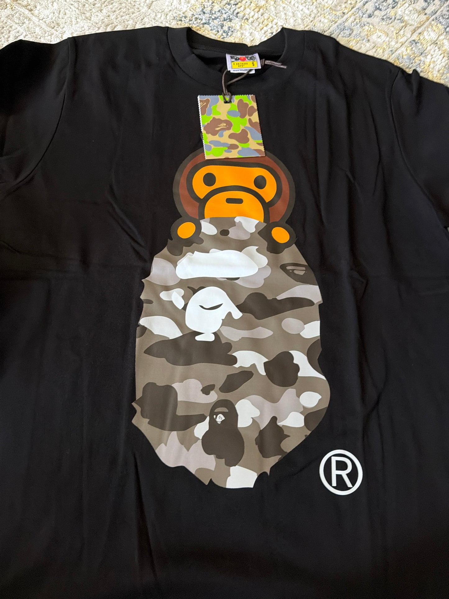 Black/gray Bape