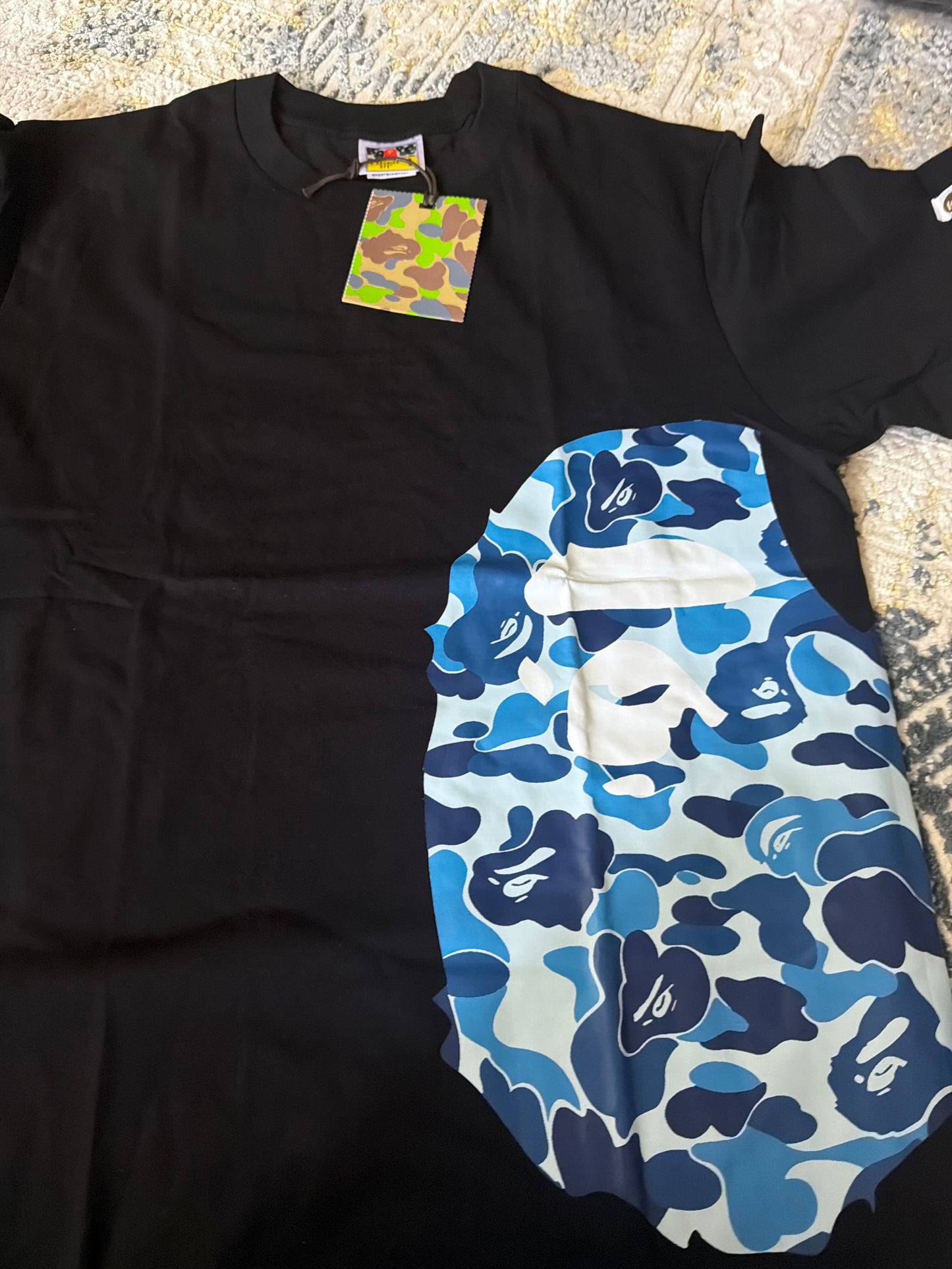 Black/blue Bape