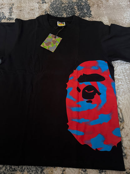 Black n blue Bape tee
