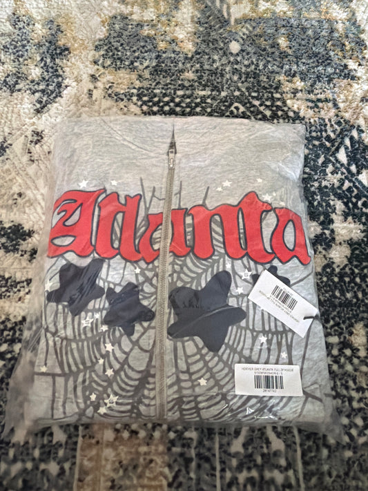 Grey Atlanta zip up