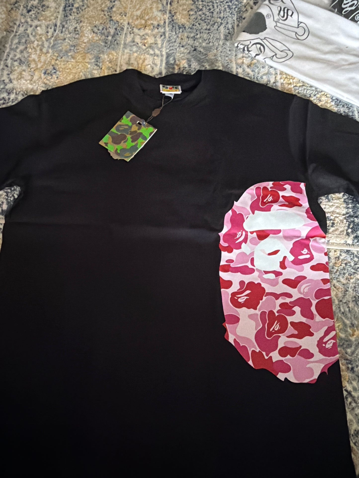 Black/pink Bape