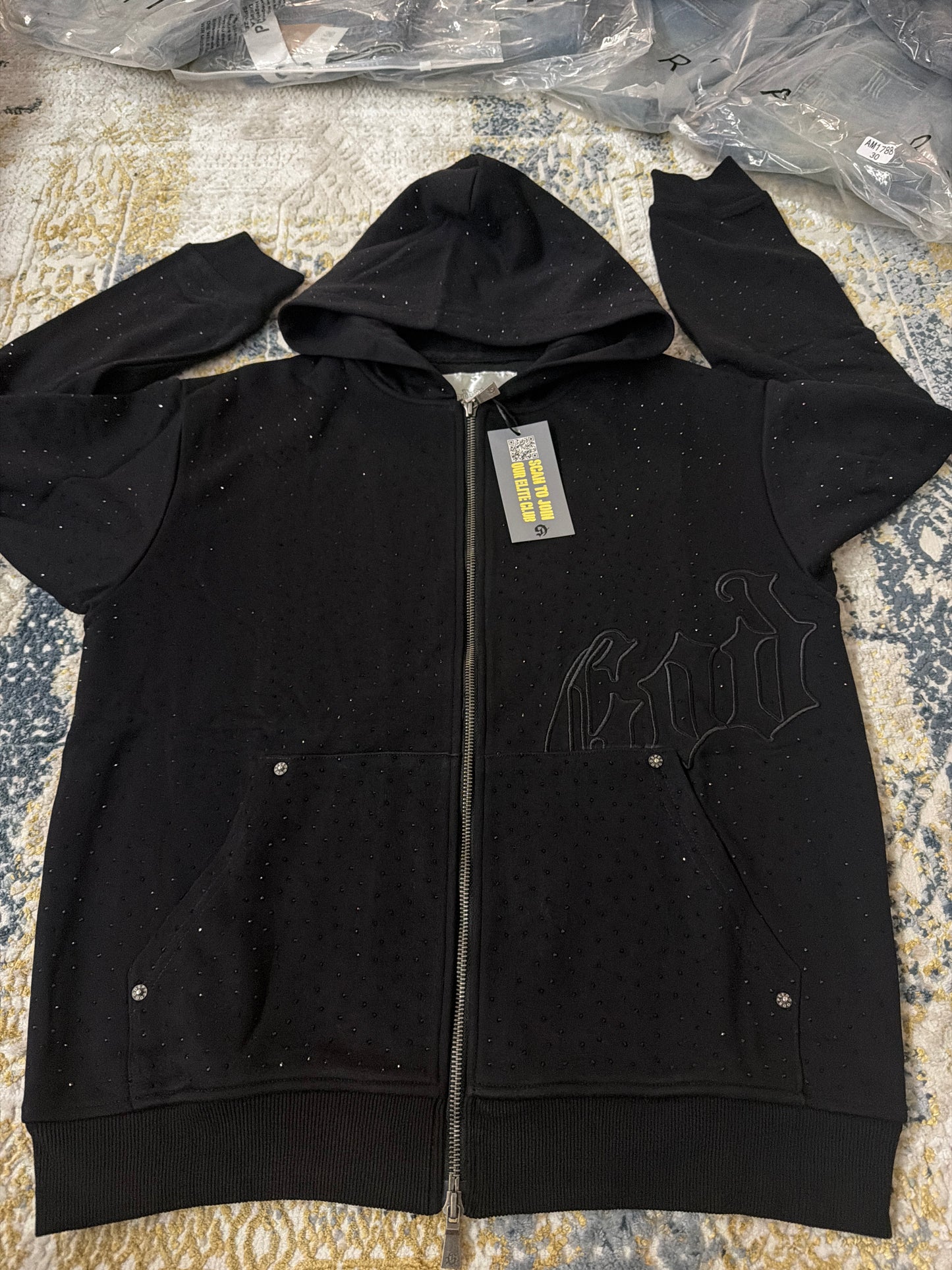 Godspeed sweater rhinestone