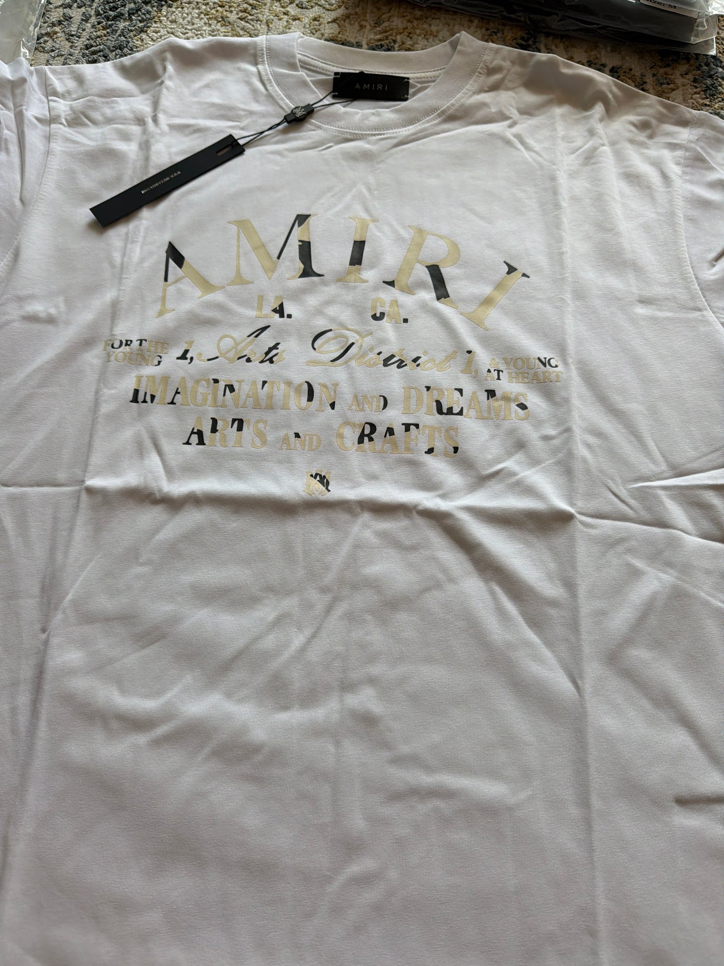 White Amiri shirt