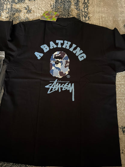 Dark blue Bape tee