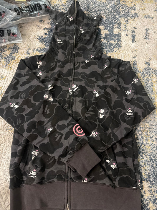 Sanrio black Bape collab