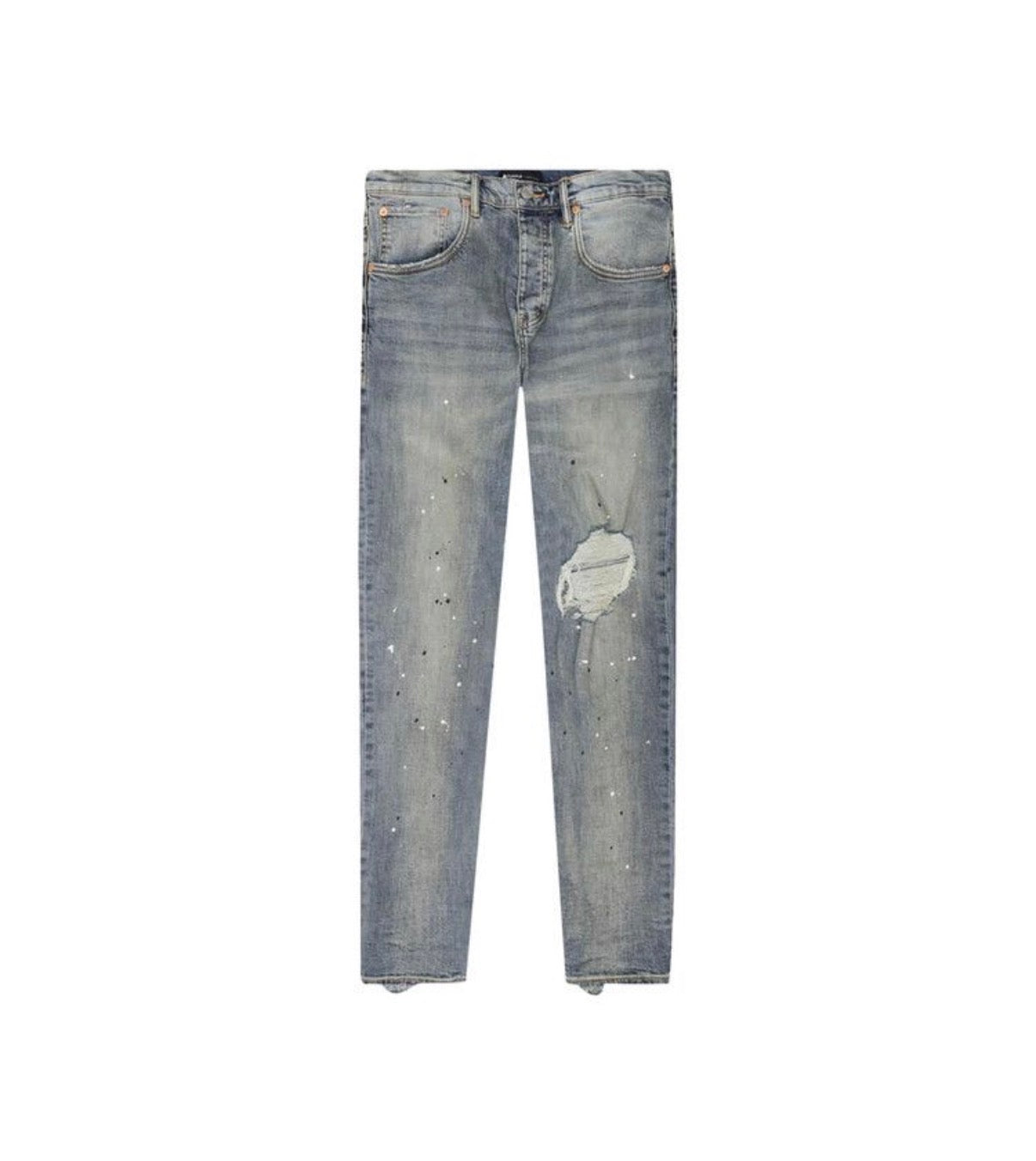 Dark blue purple jeans