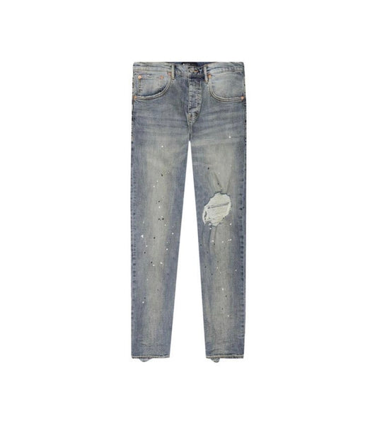 Dark blue purple jeans
