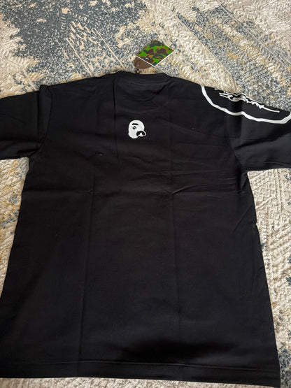 Black on white Bape