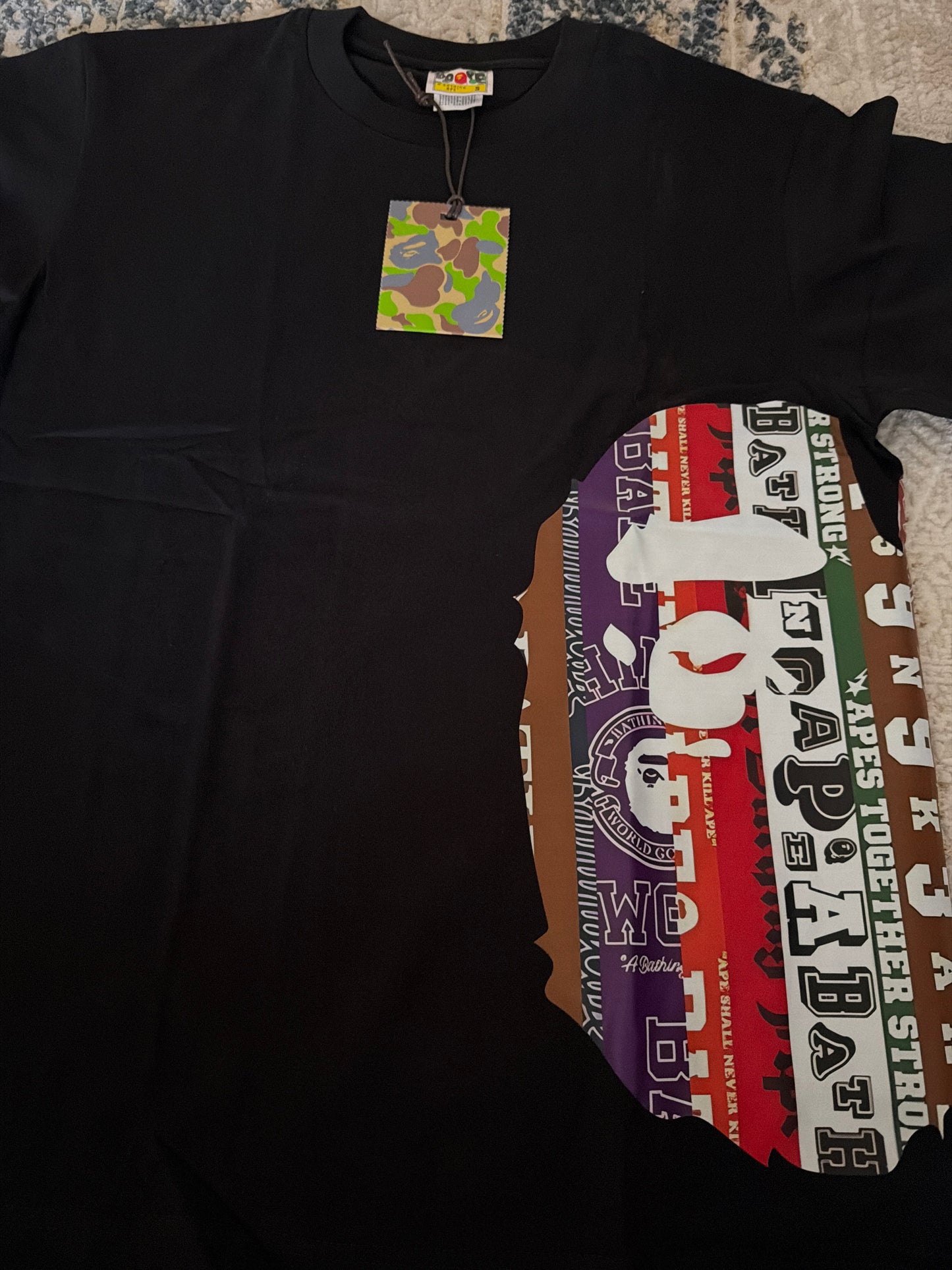 Multicolor Bape tee