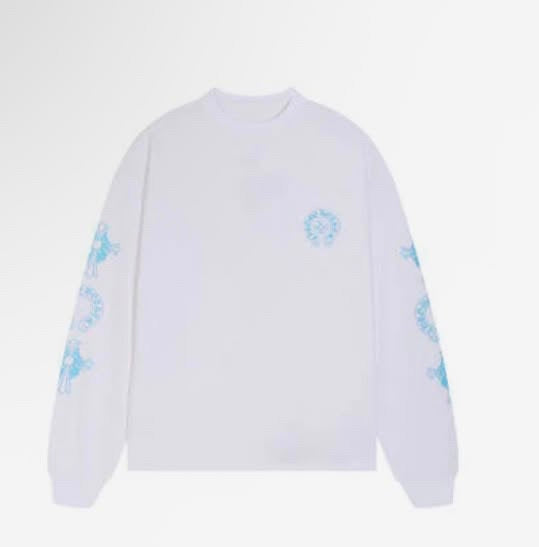 Light blue chrome long sleeve