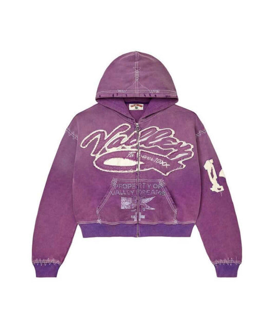 Purple vale sweater