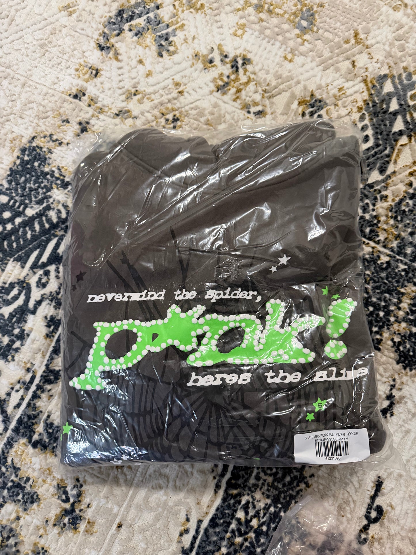 Green sp5der hoodie