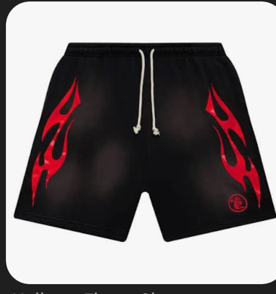 Red hellstar shorts